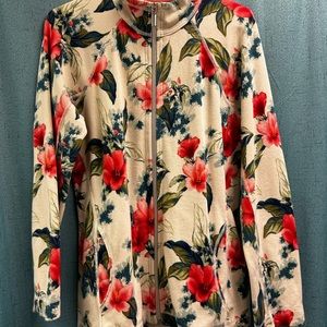 Tommy Bahama zip up jacket